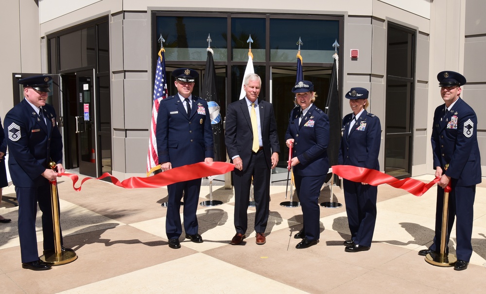 CFSCC hosts ribbon-cutting ceremony for new headquarters and space operations center building