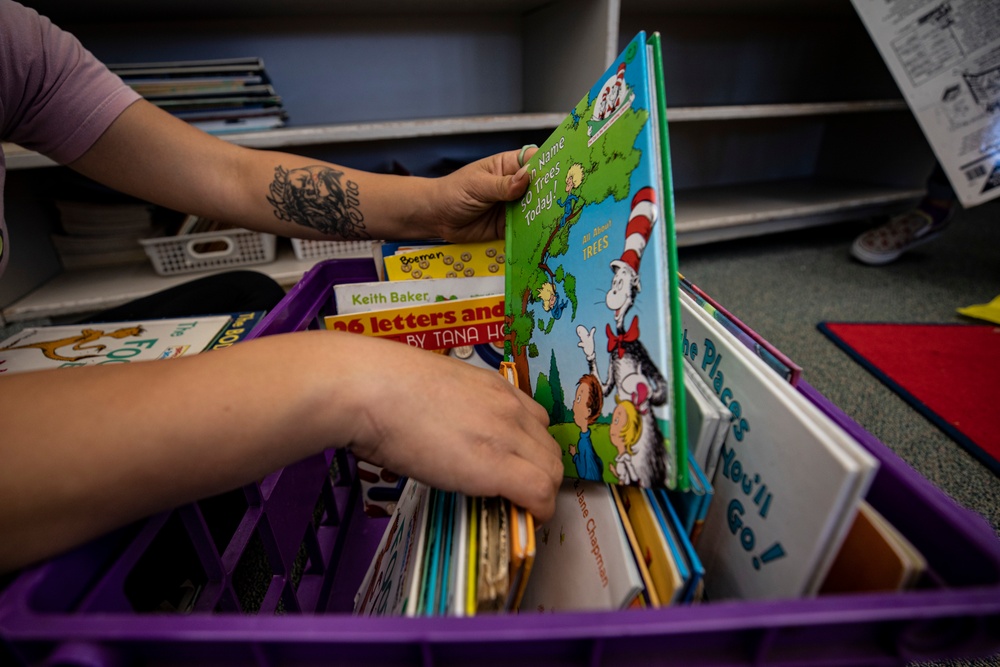 HQBN Back to School Set Up, Kailua Elementary School