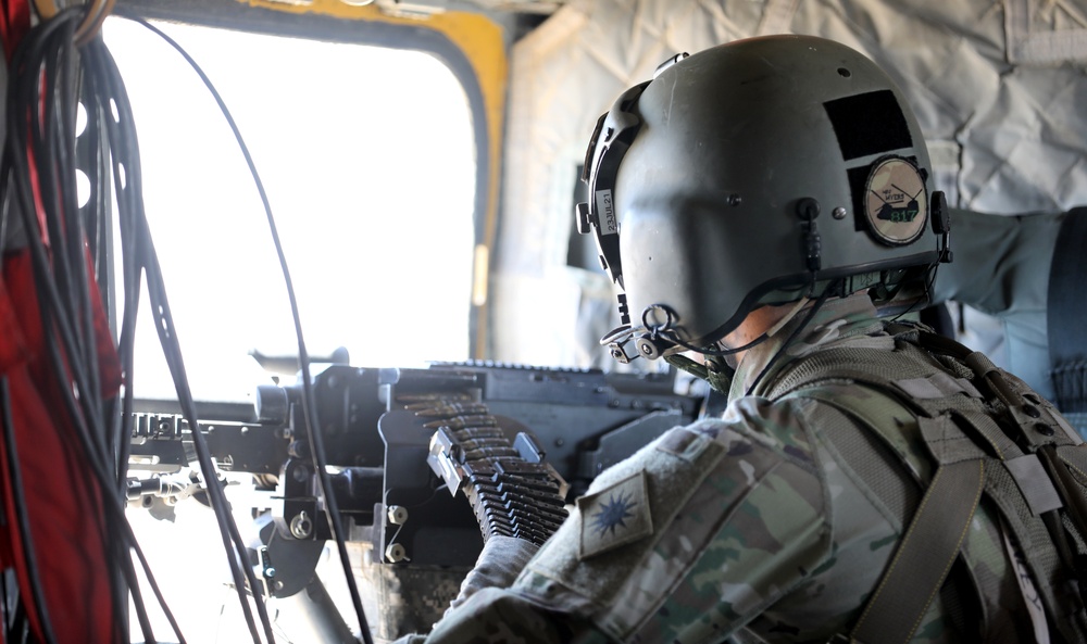 Task Force Phoenix conducts Battle Field circulation in Area of Operations