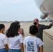 Misawa City Students Tour P-8A Poseidon
