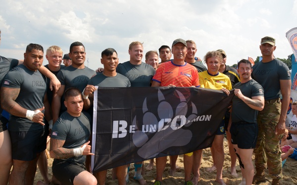 Dark Rifles play multinational rugby in Poland