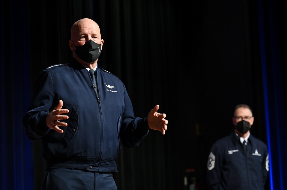 CSO Raymond hosts USSF transfer ceremony