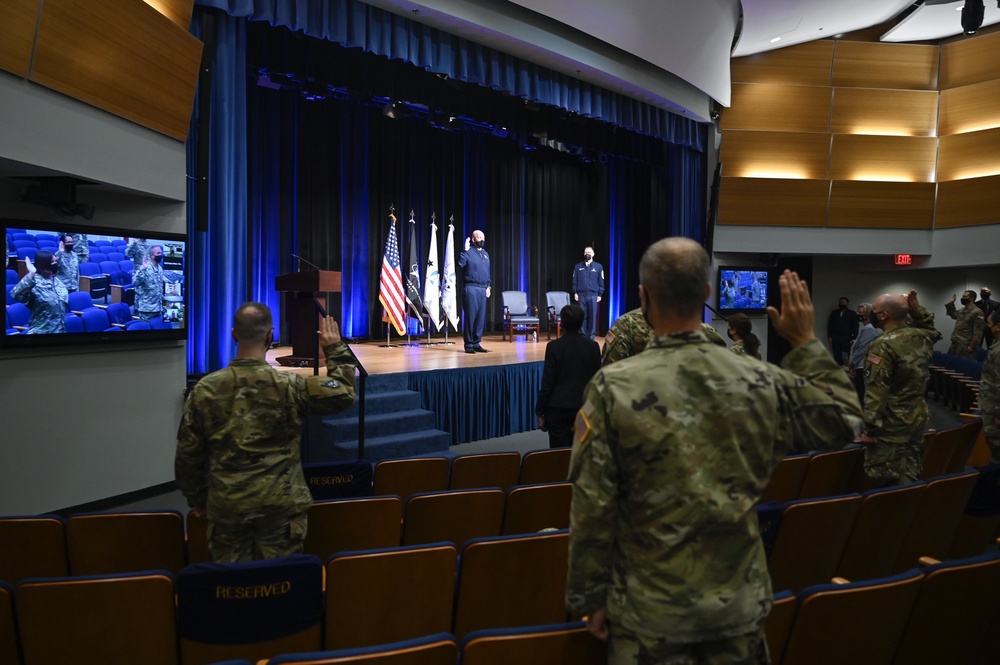 CSO Raymond hosts USSF transfer ceremony