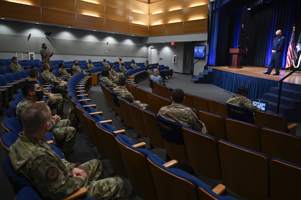 CSO Raymond hosts USSF transfer ceremony