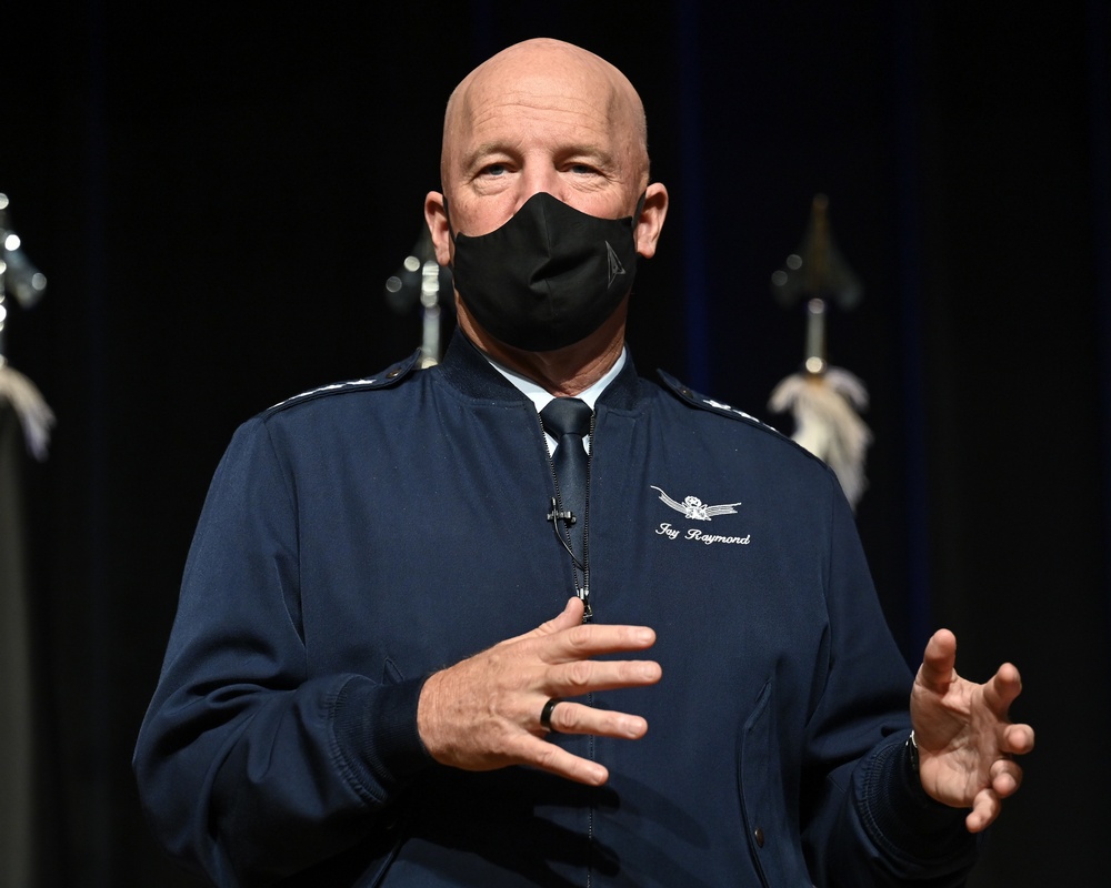 CSO Raymond hosts USSF transfer ceremony