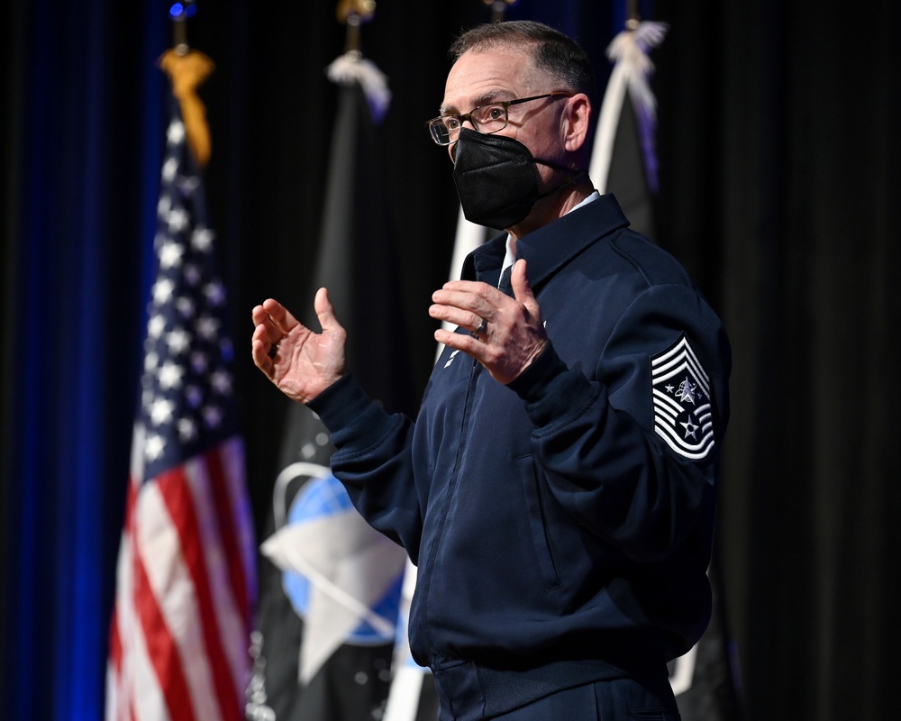 CSO Raymond hosts USSF transfer ceremony