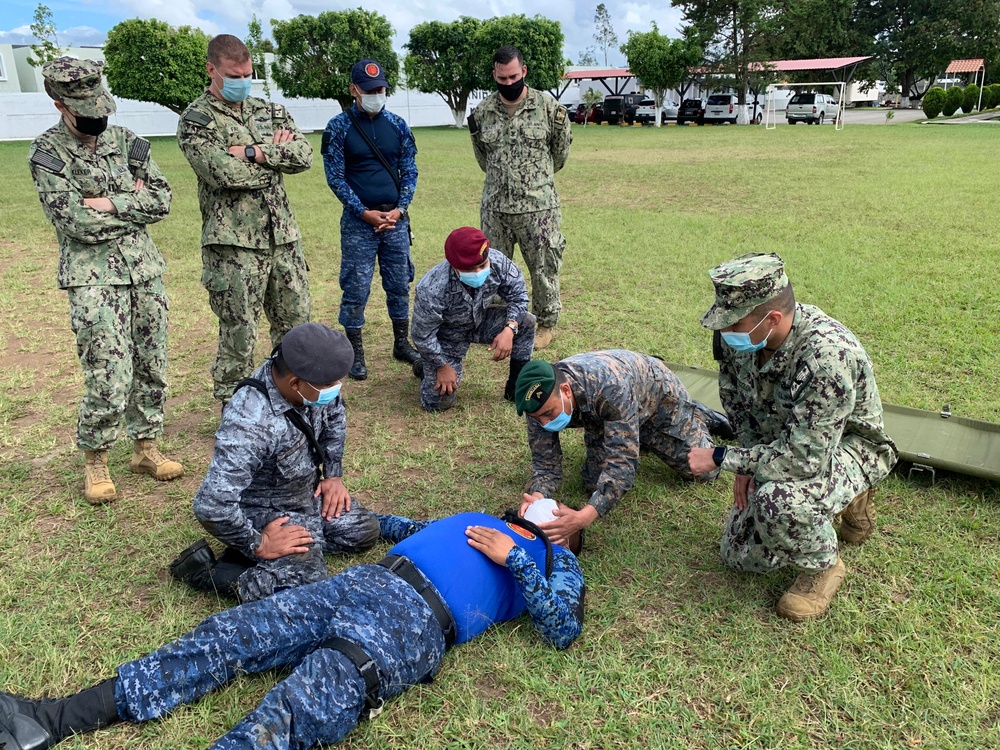 U.S. Navy Medical and Guatemalan Military Participate in Southern Partnership Station 2021