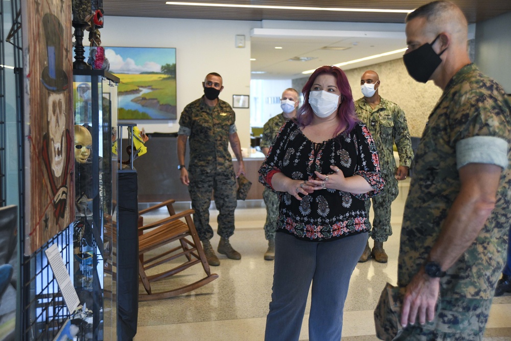 Marine Corps Installations-East leadership visits NMCCL