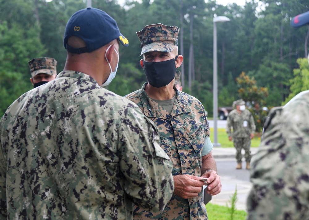 Marine Corps Installations-East leadership visits NMCCL