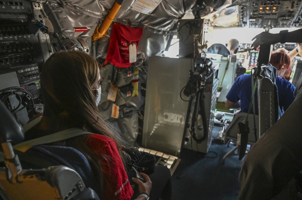 AIM HIGH Flight Academy visits 33rd FW