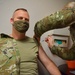 618 AOC Commander receives his first dose of the COVID-19 vaccine