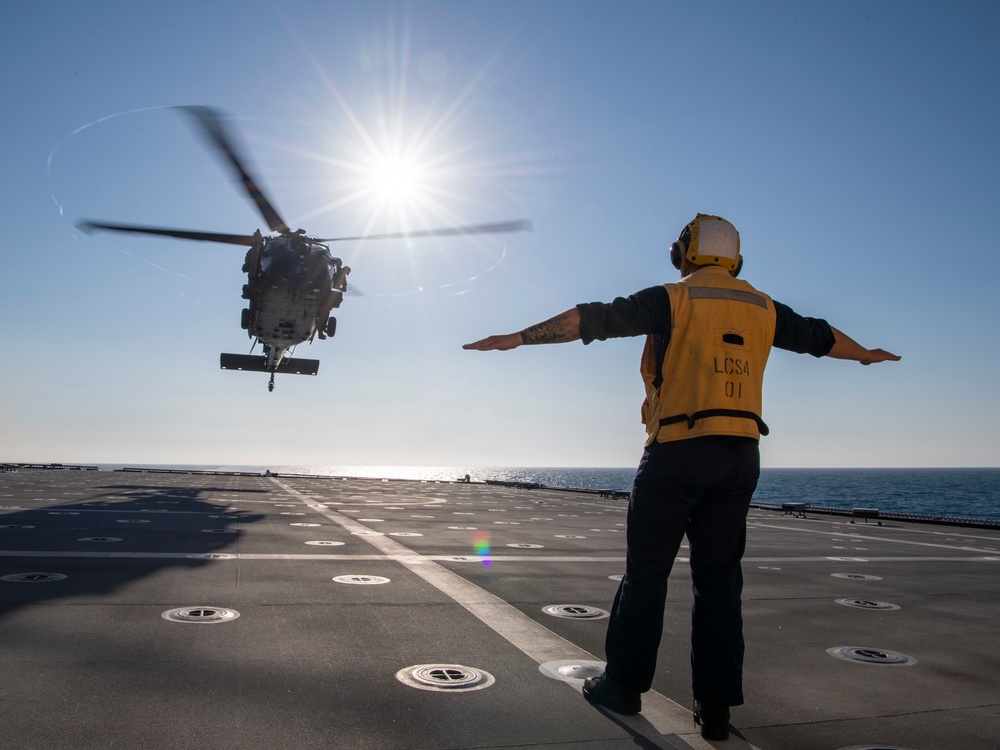 USS Coronado (LCS 4) and 160th SOAR DLQs