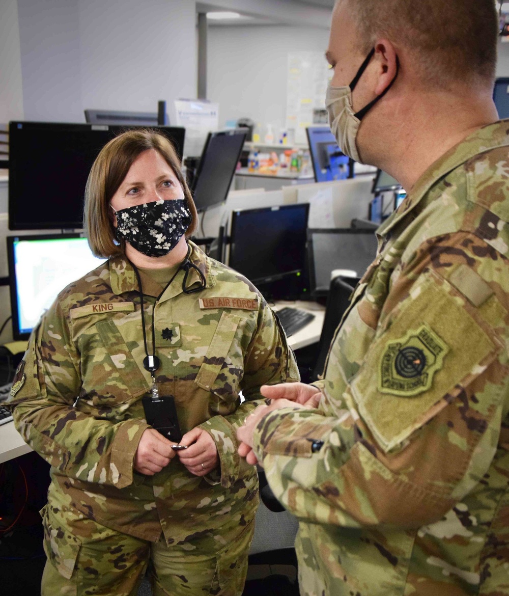 Lt Col Molly King retires, marking the end to a 30 year career of public service