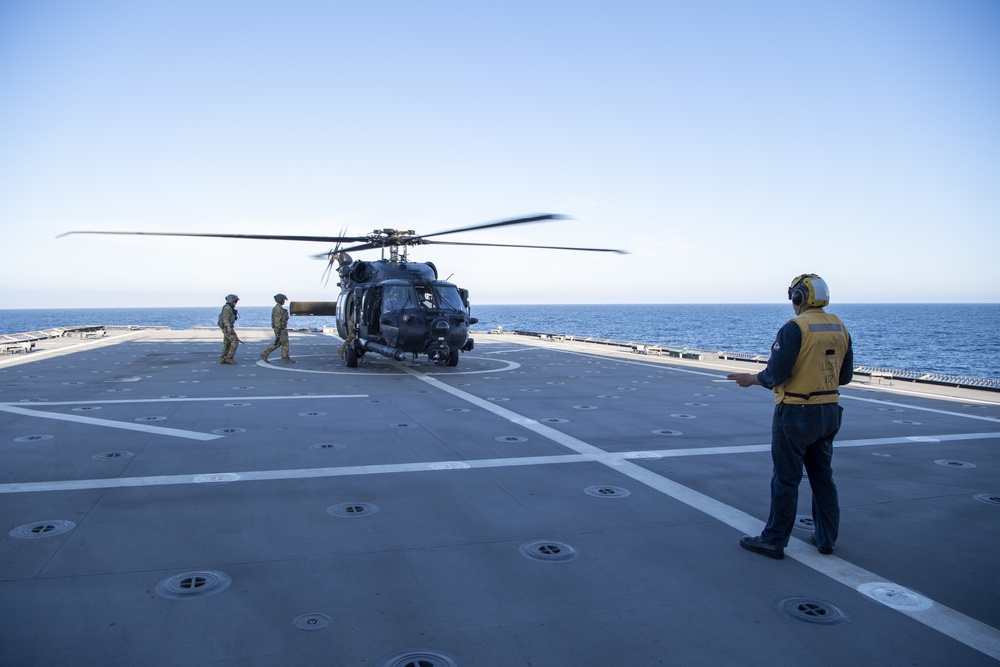 USS Coronado (LCS 4) and 160th SOAR DLQs