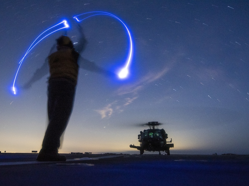 USS Coronado (LCS 4)and 160th SOAR DLQs