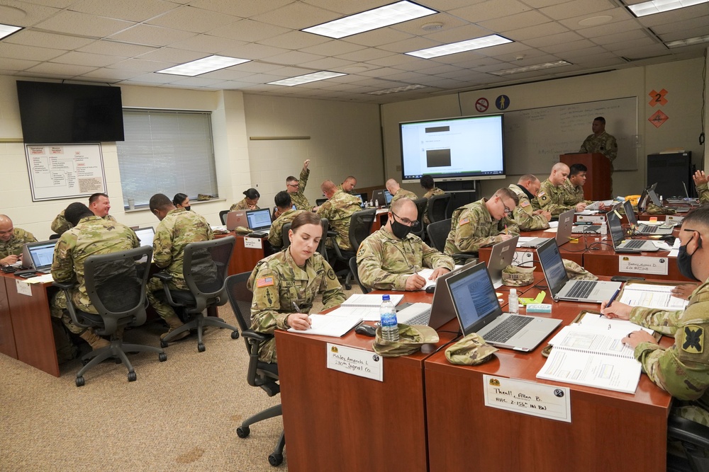 Unit supply sergeants show their knowledge