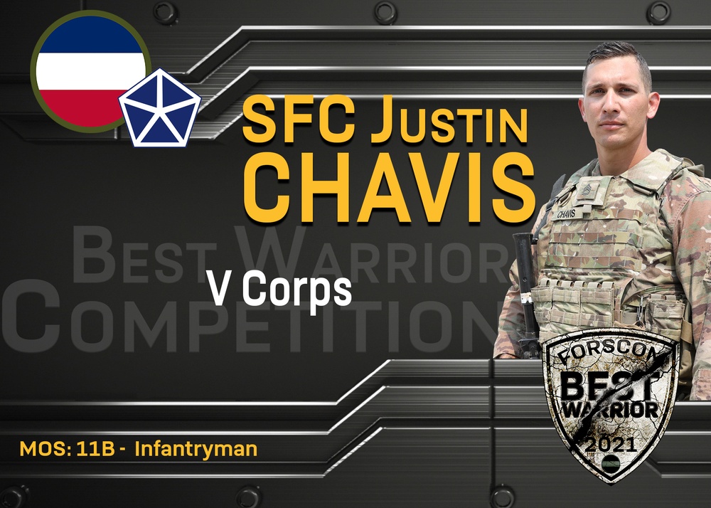 2021 FORSCOM Best Warrior Competition - SFC Justin Chavis, V Corps