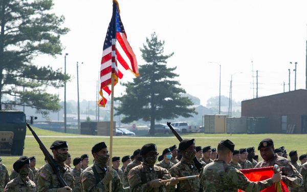 Lifeliners Uncase Colors bringing all 101st Units Home to Fort Campbell