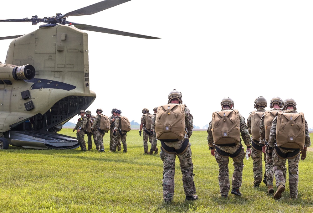 5th SFG(A) HALO Jump Training