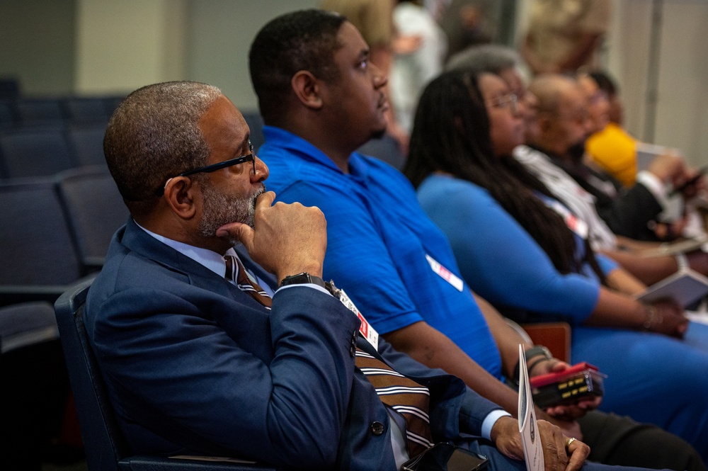 Lt. Cmdr. Takana Jefferson promotion ceremony