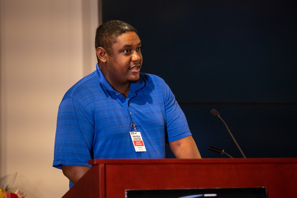 Lt. Cmdr. Takana Jefferson promotion ceremony