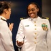 Lt. Cmdr. Takana Jefferson promotion ceremony