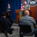 Pentagon Press Secretary holds joint press briefing with Pentagon Force Projection Agency police chief