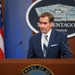 Pentagon Press Secretary holds joint press briefing with Pentagon Force Projection Agency police chief