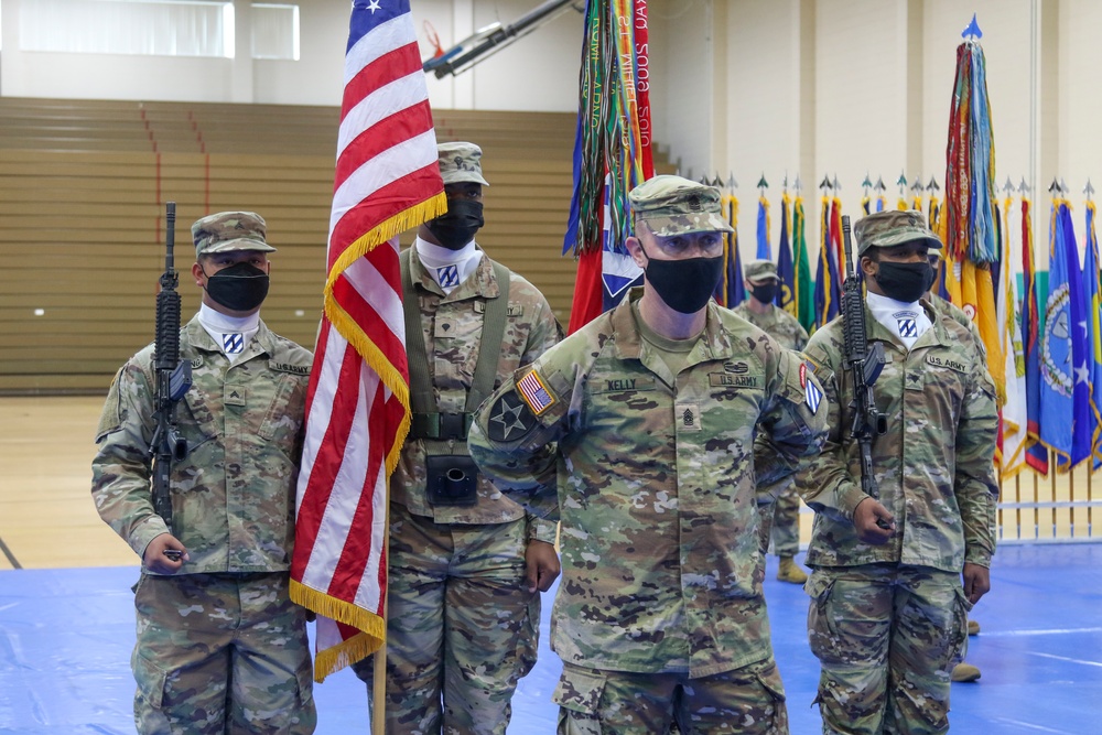 The Battle Axe Reforged: 1st ABCT Uncases Colors Following Successful Deployment to Korea