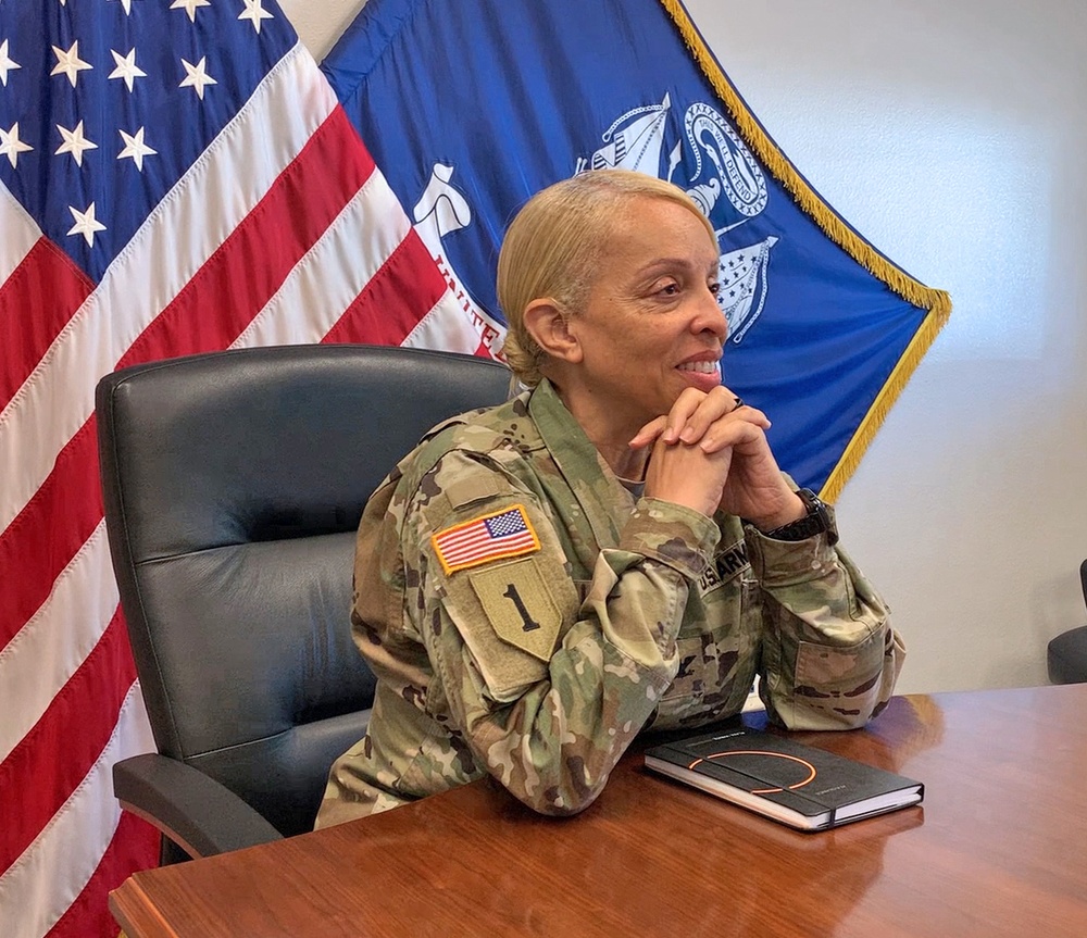 Col. Lisa Lamb interviewed for TV