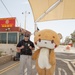 #IAmBearsun traverses Historic Route 66 through MCLB Barstow during LA to NY walk for charity