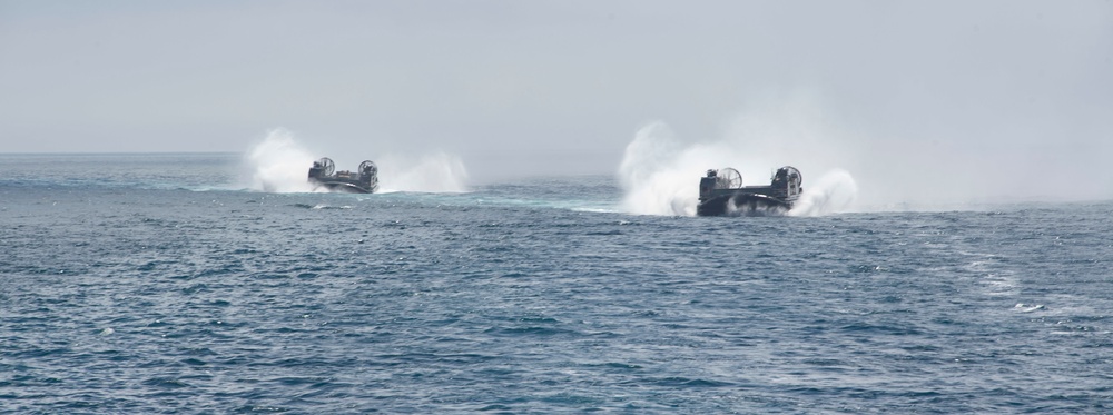 USS San Diego Goes Underway