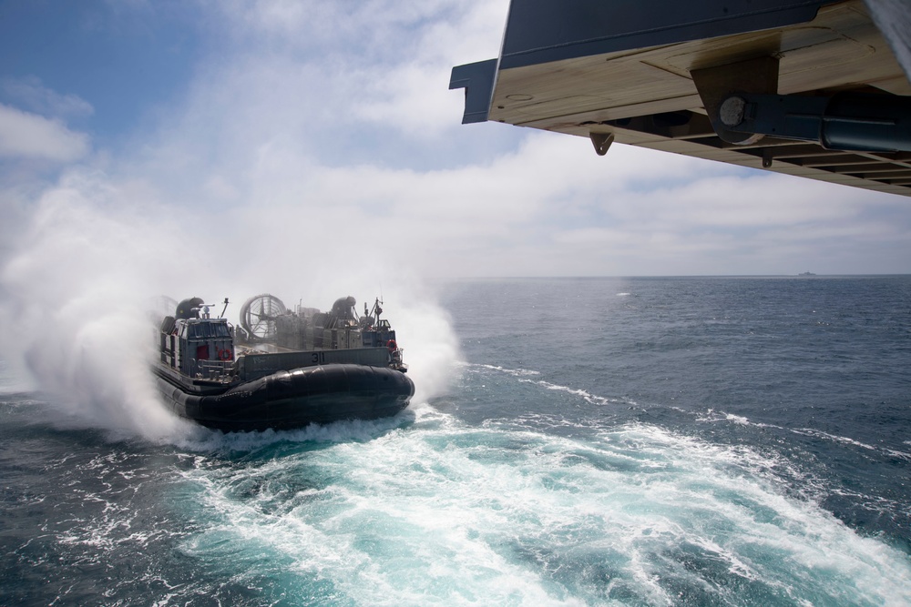 USS San Diego Goes Underway