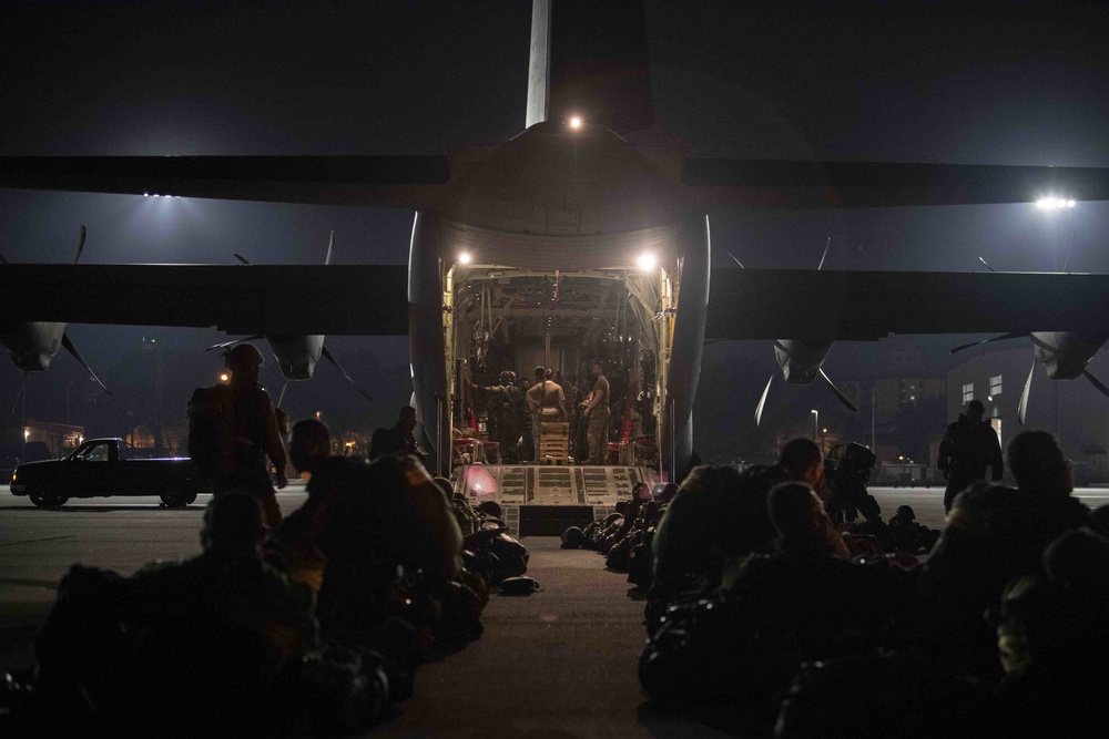 First Army Exercise Forager 21 gets a lift from 36th AS