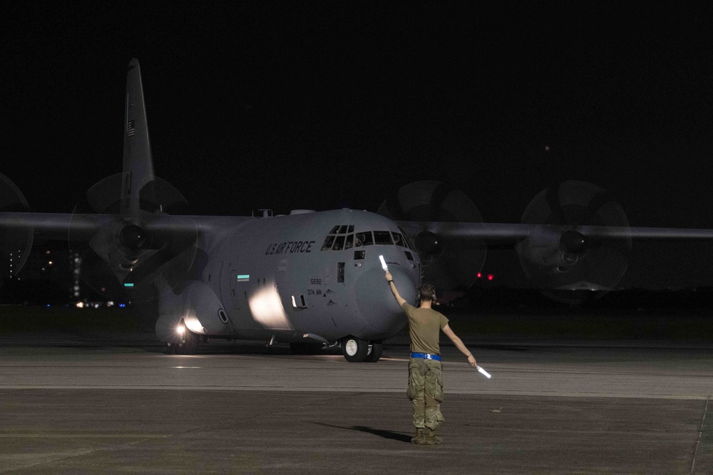First Army Exercise Forager 21 gets a lift from 36th AS