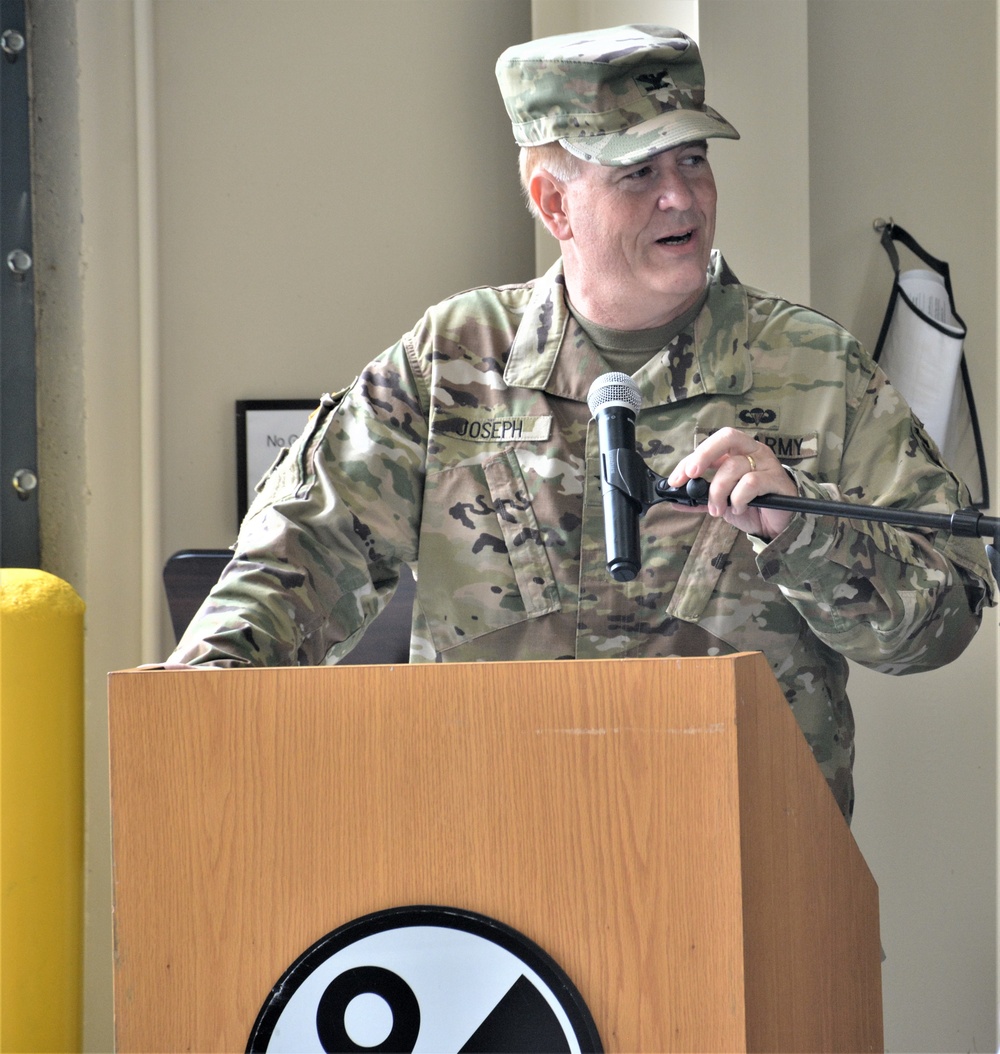 Army Reserve Quartermaster Brigade Bids Farewell to Commander