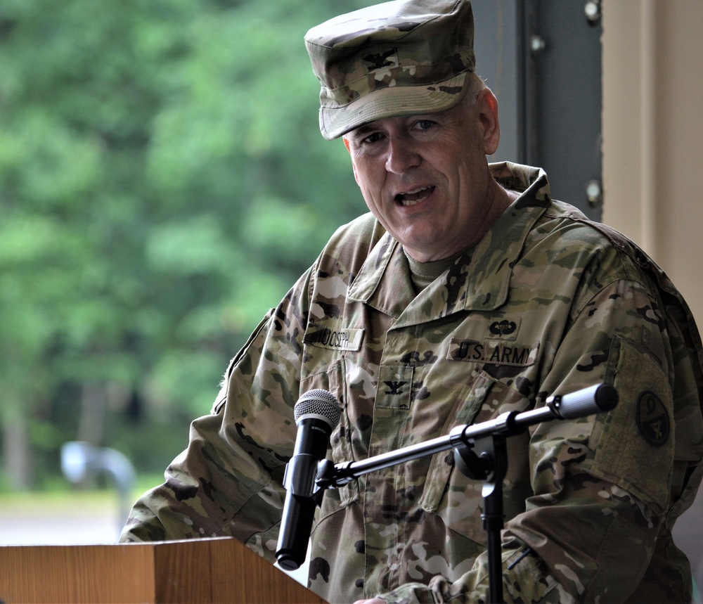 Army Reserve Quartermaster Brigade Bids Farewell to Commander