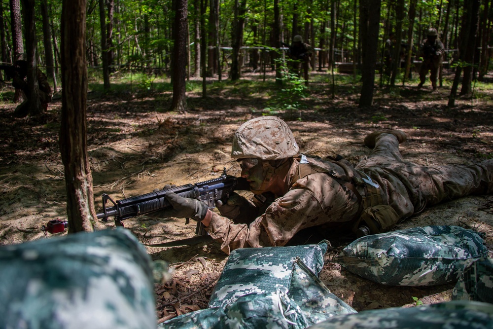 India Co. Fire Team Assault Course