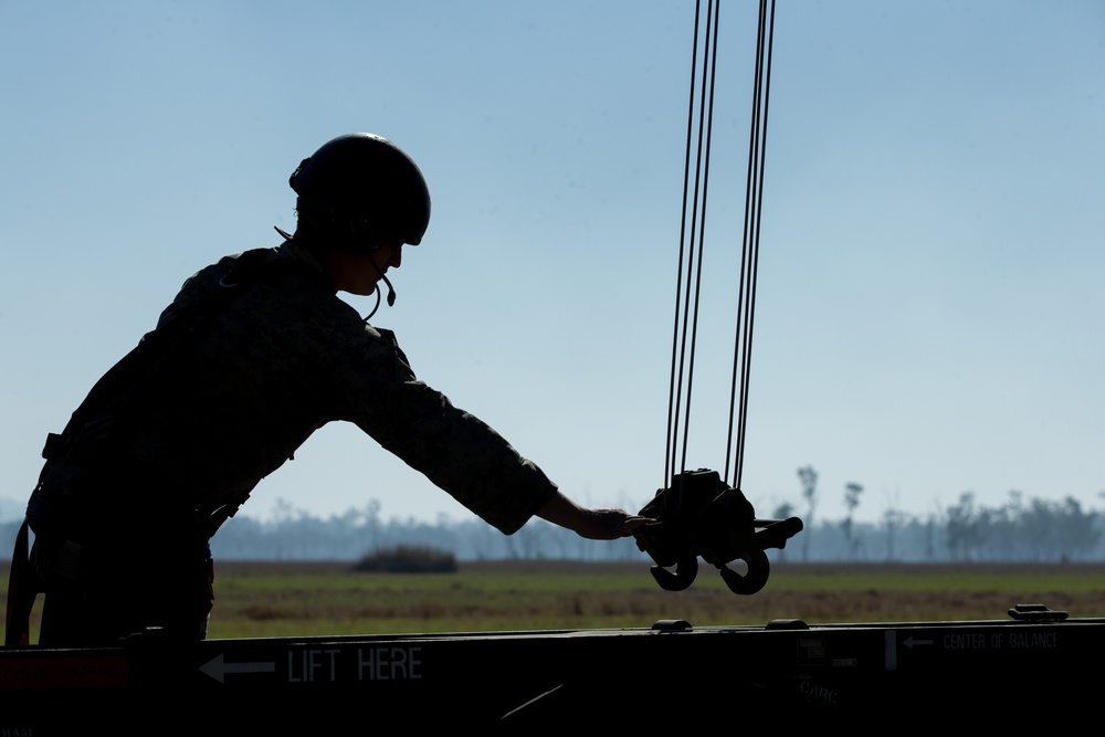 U.S. Marines prepare to conduct a HIMARS live-fire during Exercise Talisman Sabre 21