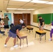 Volunteers help Finegayan Elementary School prepare for the upcoming school year