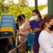 Volunteers help Finegayan Elementary School prepare for the upcoming school year