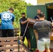 Volunteers help Finegayan Elementary School prepare for the upcoming school year