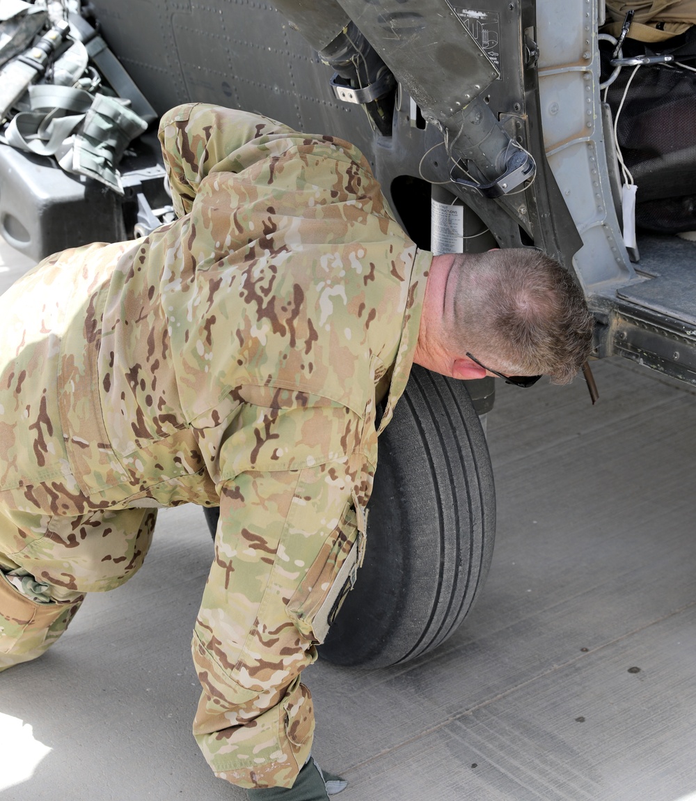 Task Force Phoenix conducts Distinguished Visitor flight in Kuwait