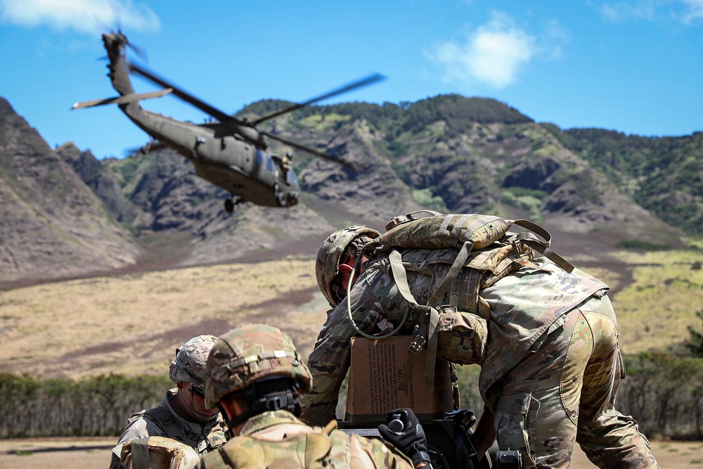 M119A3 Gun raid Howitzer sling load