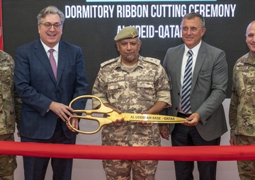 Qatar Ministry of Defense presents new dorms to AUAB