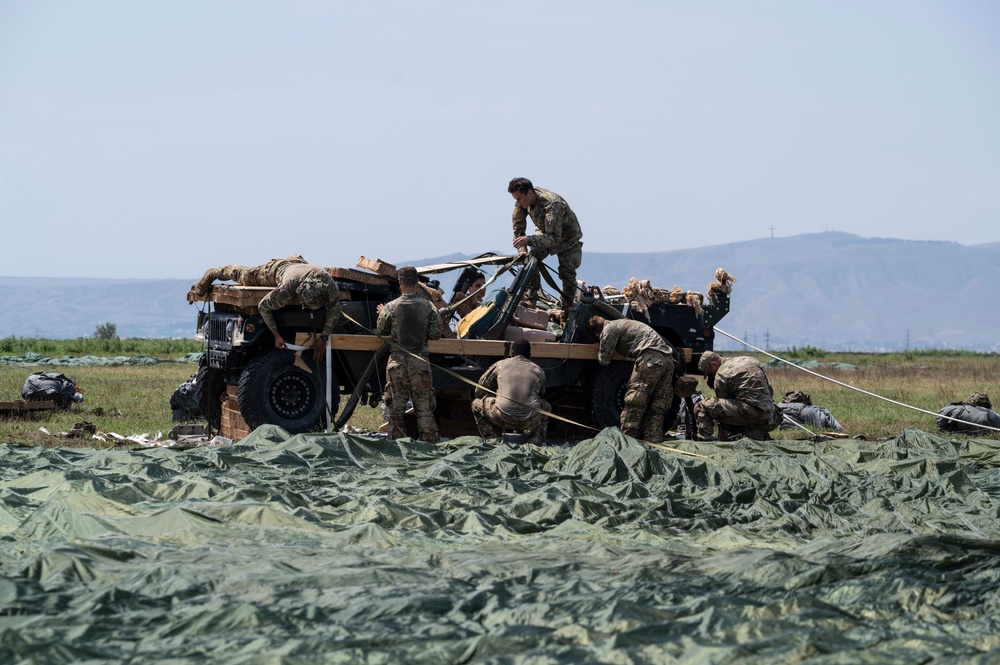 173rd Airborne Brigade builds partnership with Georgian military