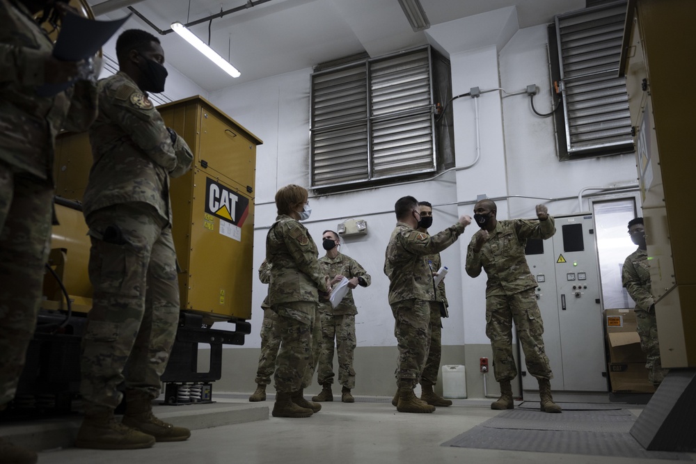 39th ABW command team visits 39th MDG