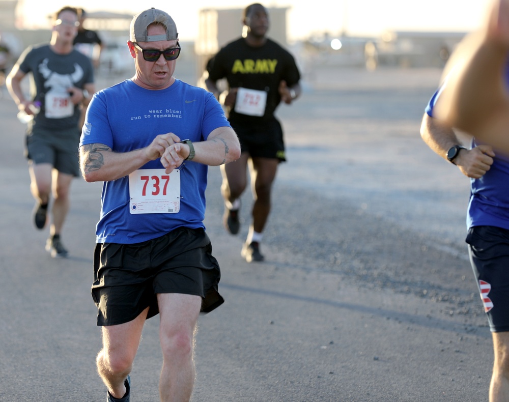 Task Force Phoenix Soldiers participate in 5K Run/Walk at Camp Buehring