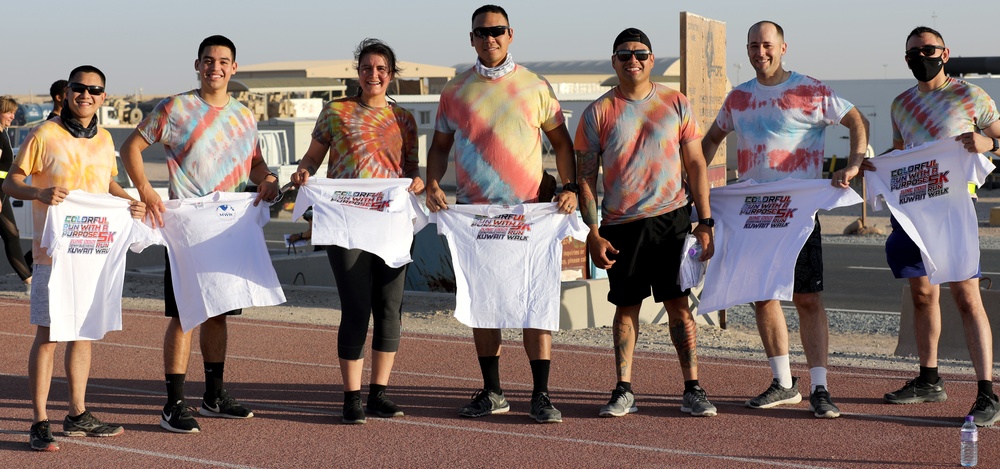 Task Force Phoenix Soldiers participate in 5K Run/Walk at Camp Buehring