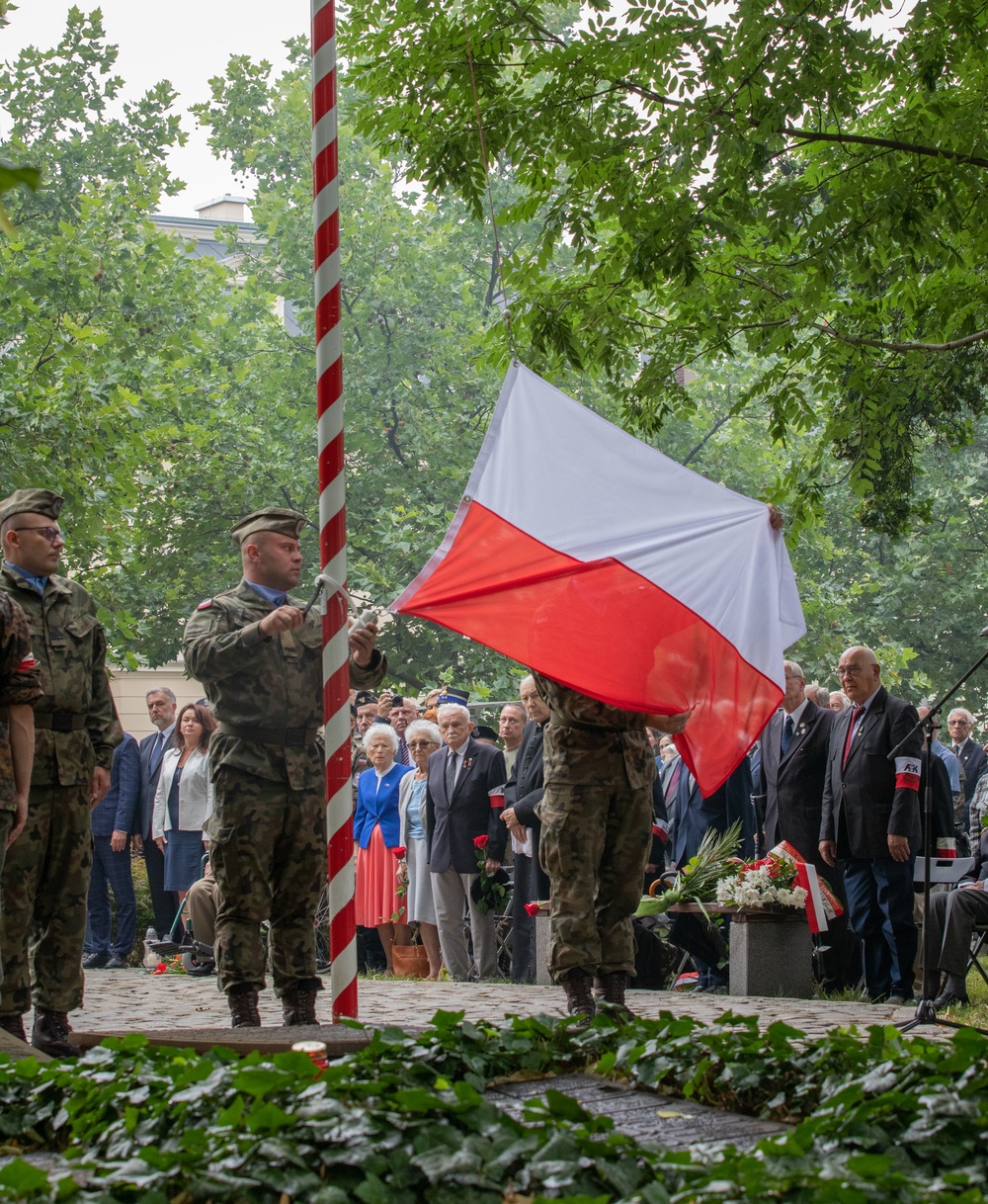 Warsaw Uprising Anniversary in Poznań, Poland